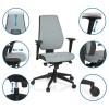 Biuro kėdė Pro-Tec 500 (pilka)
