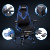 Žaidybinio tipo biuro kėdė Elite Pro (juoda / mėlyna)