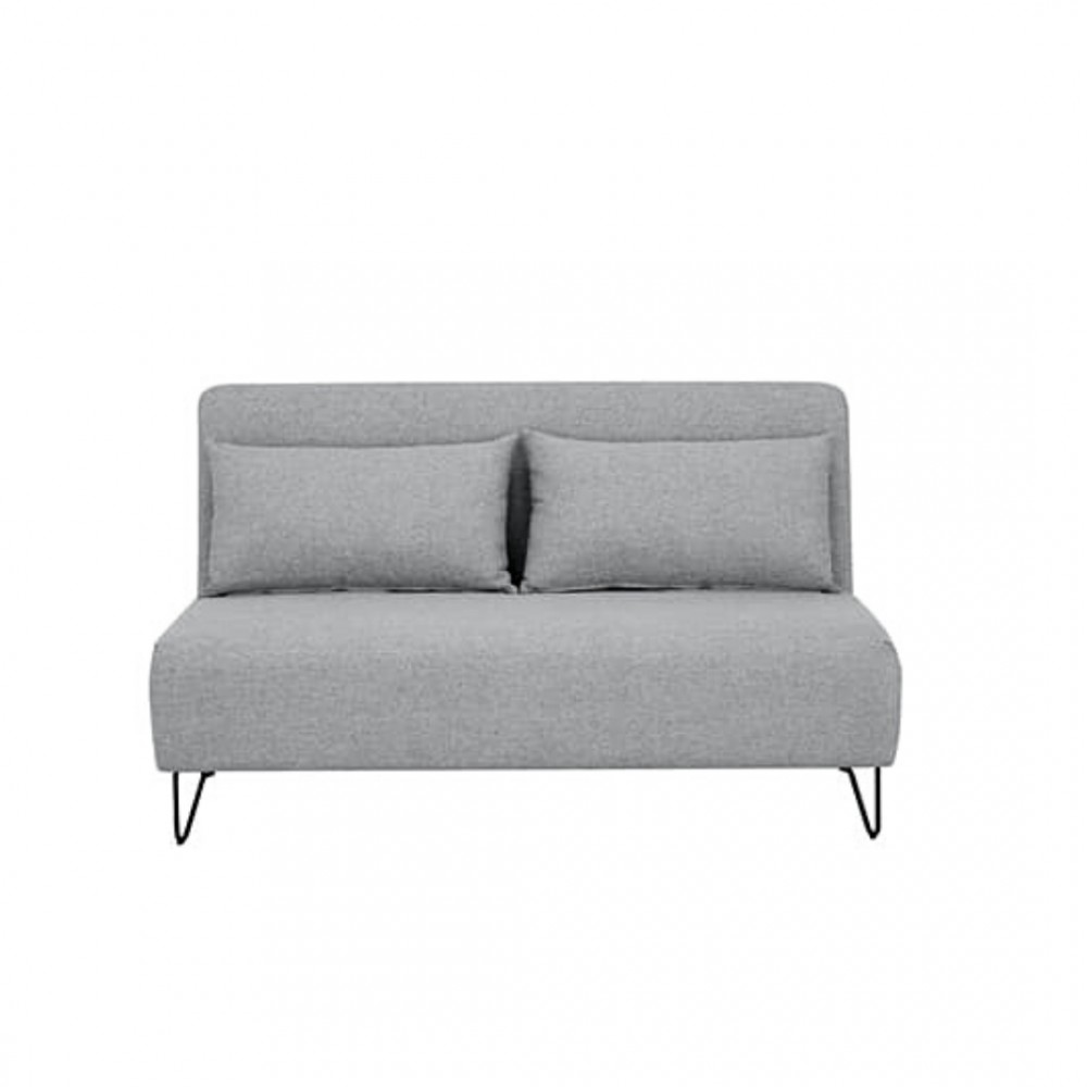 Dvivietis fotelis - lova Spike Grey 141 x 191 cm