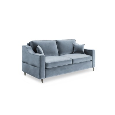 Dvivietė sofa Amaryllis Blue Grey Velvet